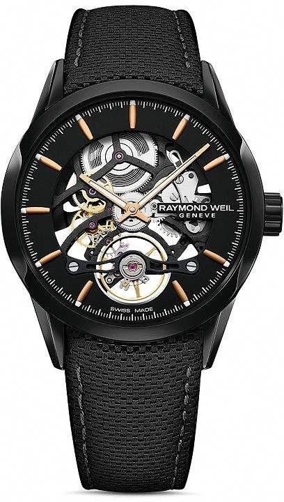 Raymond Weil Freelancer Calibre RW1212 Skeleton Watch, 42mm